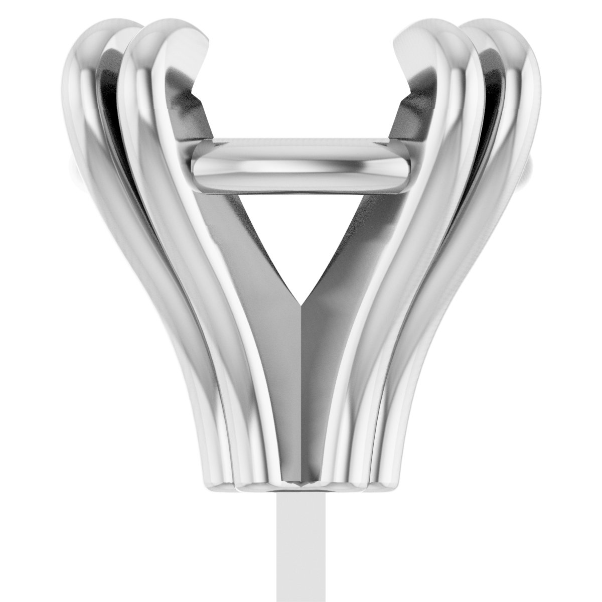 Pre-Notched Double-Claw Peg Setting