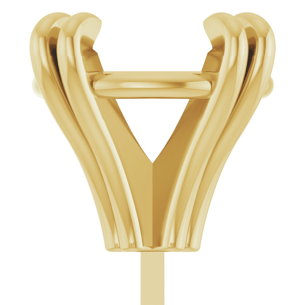 Pre-Notched Double-Claw Peg Setting