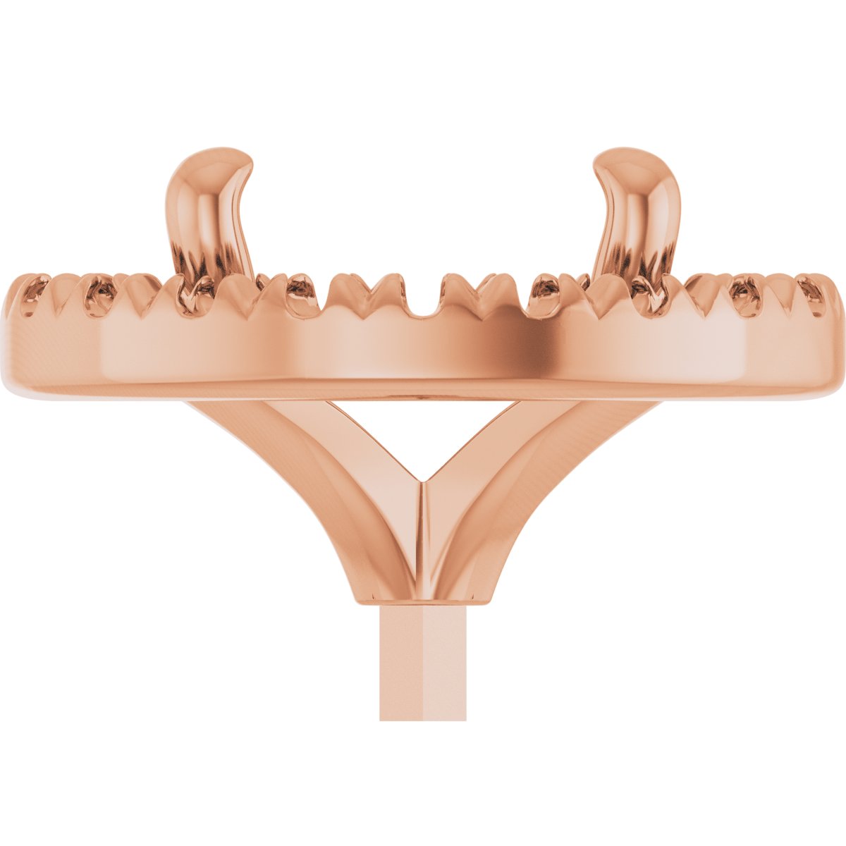 French-Set Halo-Style Peg Setting