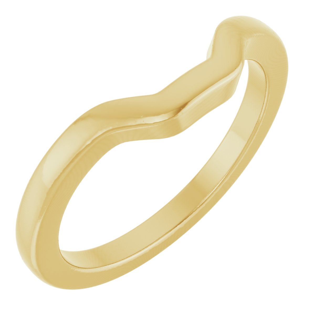 14K Yellow Gold Matching Band