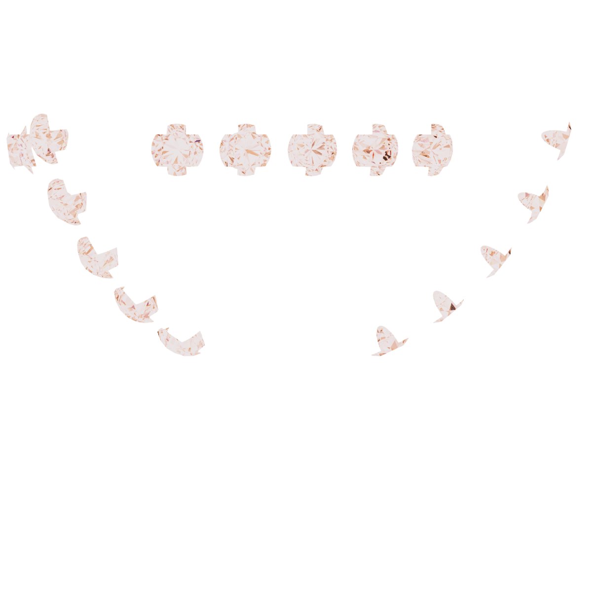 Hidden Halo-Style French-Set Peg Setting