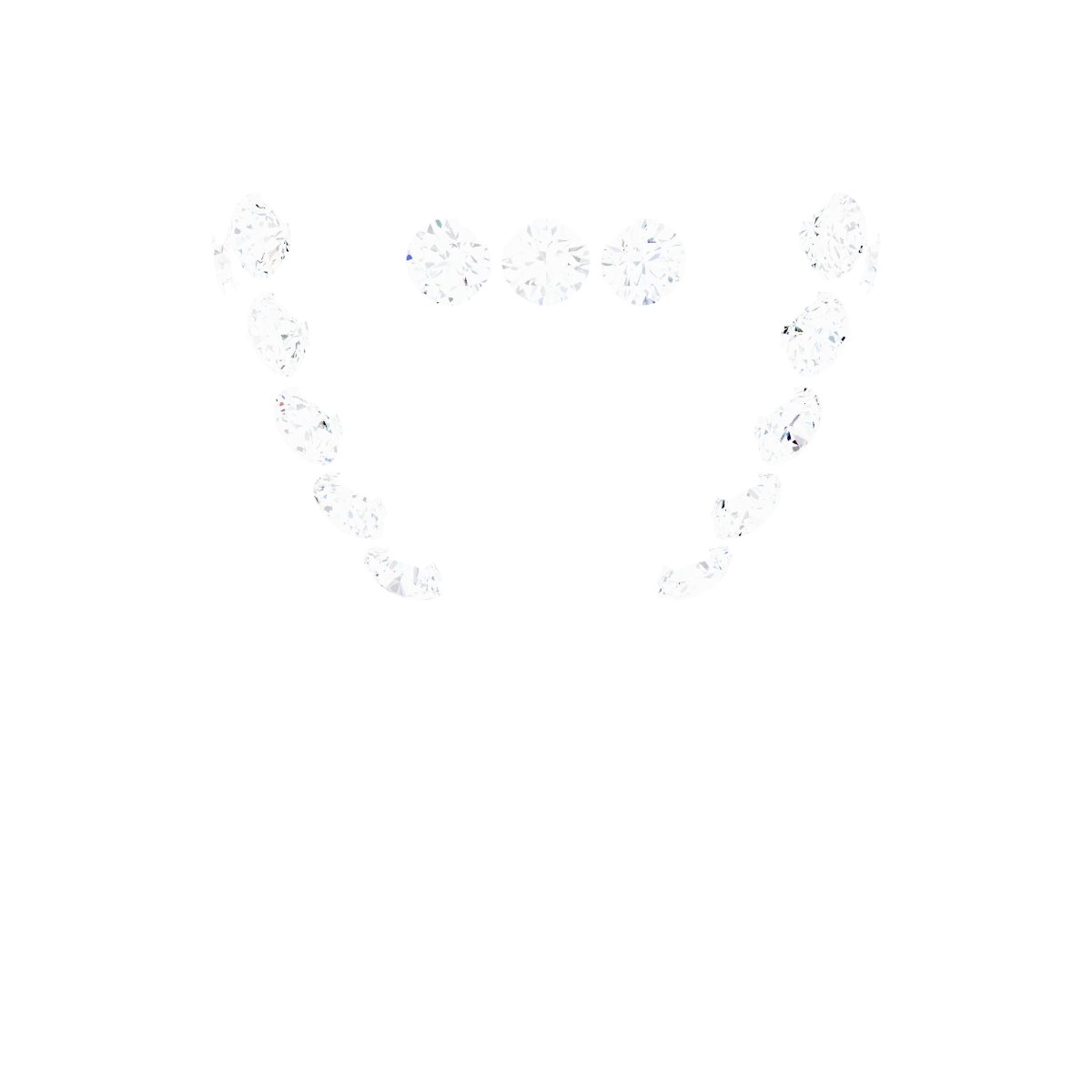 Hidden Halo-Style French-Set Peg Setting