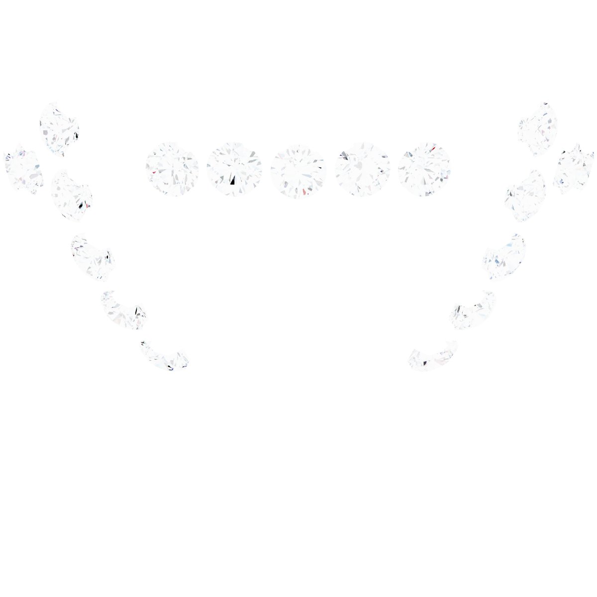 Hidden Halo-Style French-Set Peg Setting