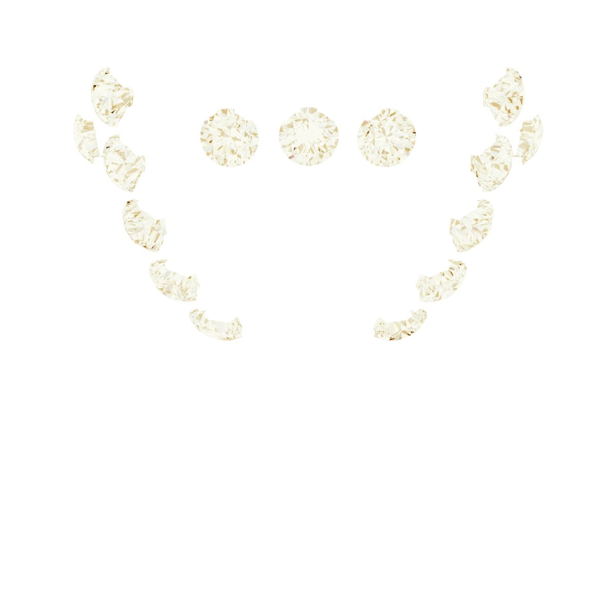 Hidden Halo-Style French-Set Peg Setting