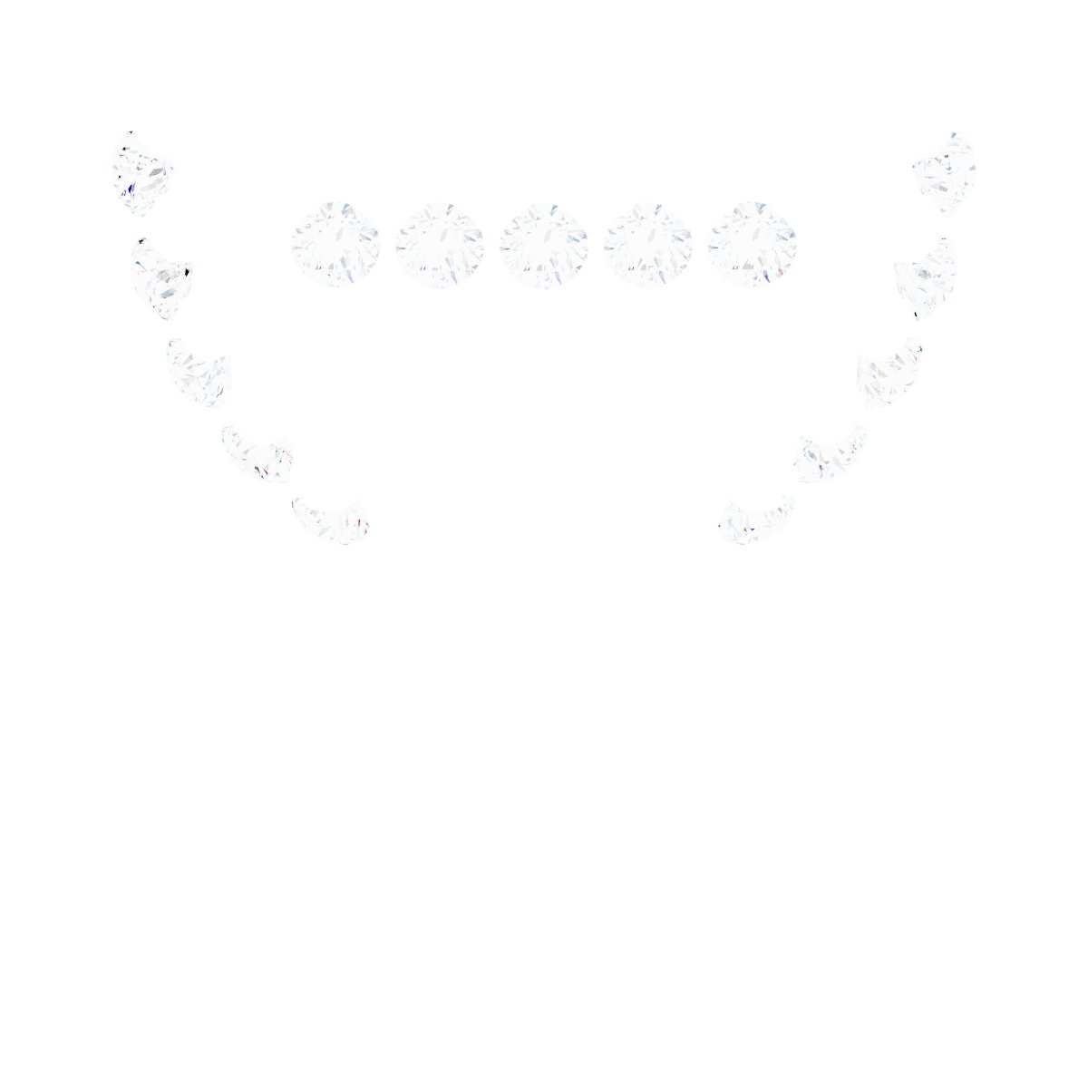 Hidden Halo-Style French-Set Peg Setting