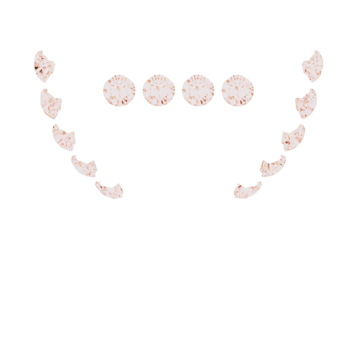 Hidden Halo-Style French-Set Peg Setting