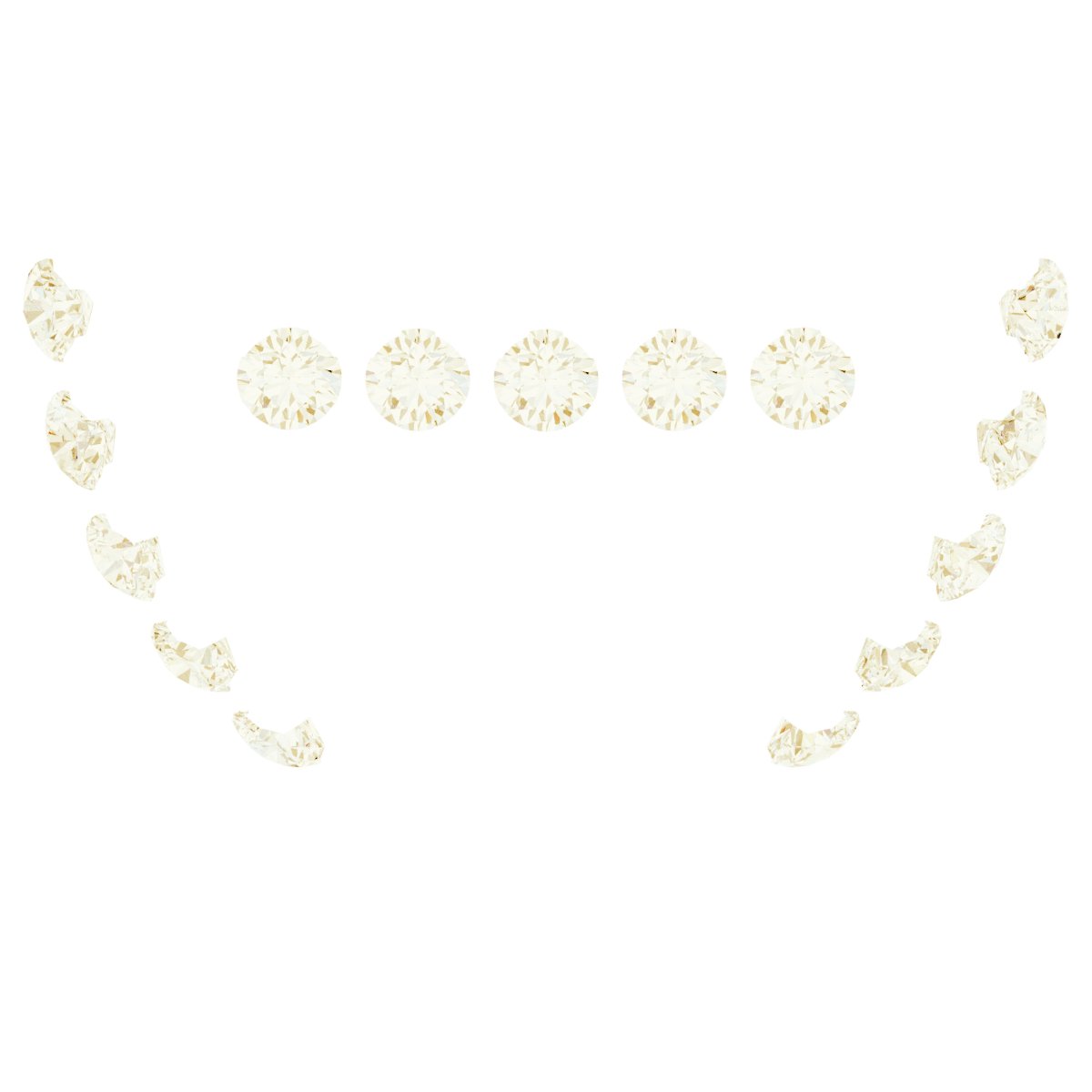 Hidden Halo-Style French-Set Peg Setting