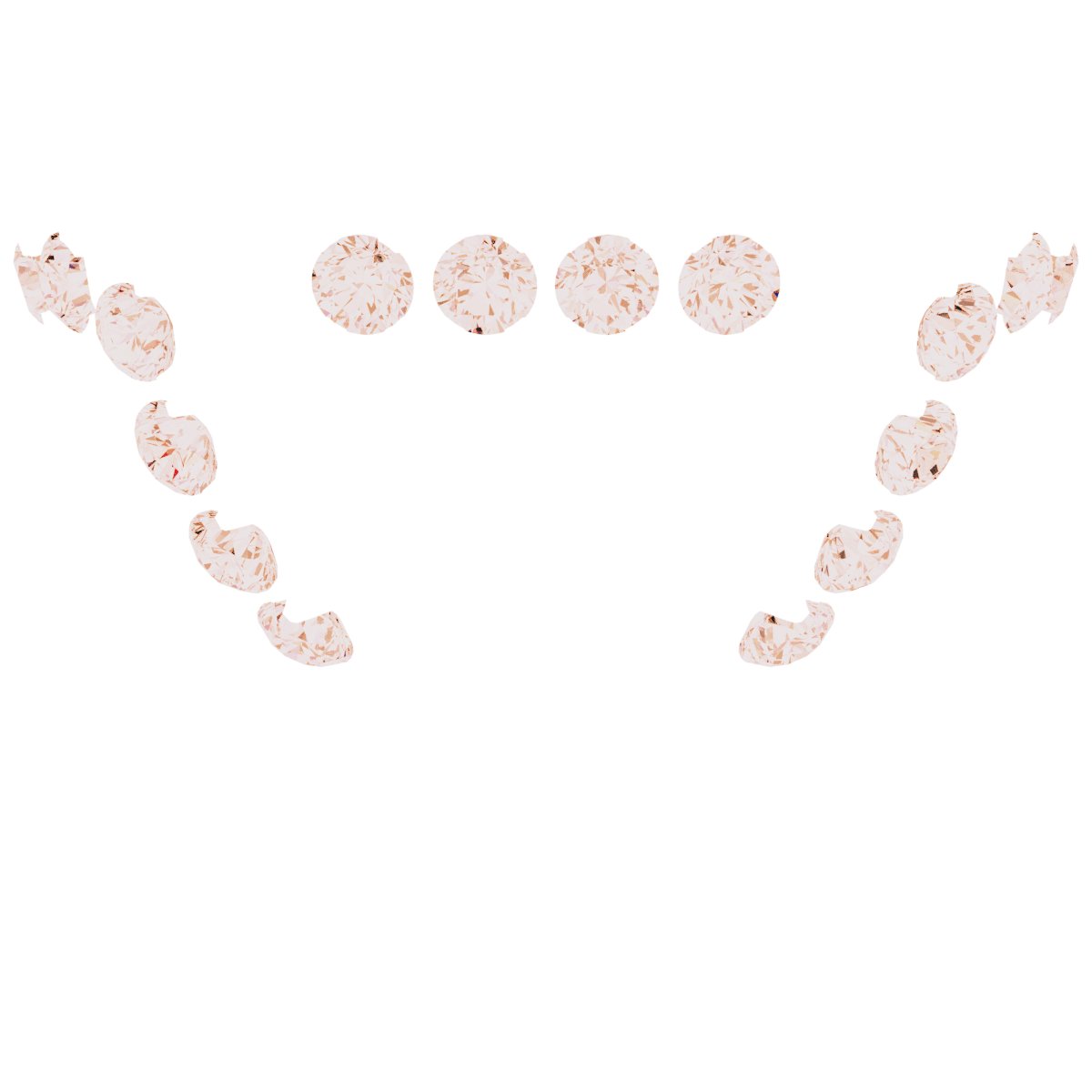 Hidden Halo-Style French-Set Peg Setting