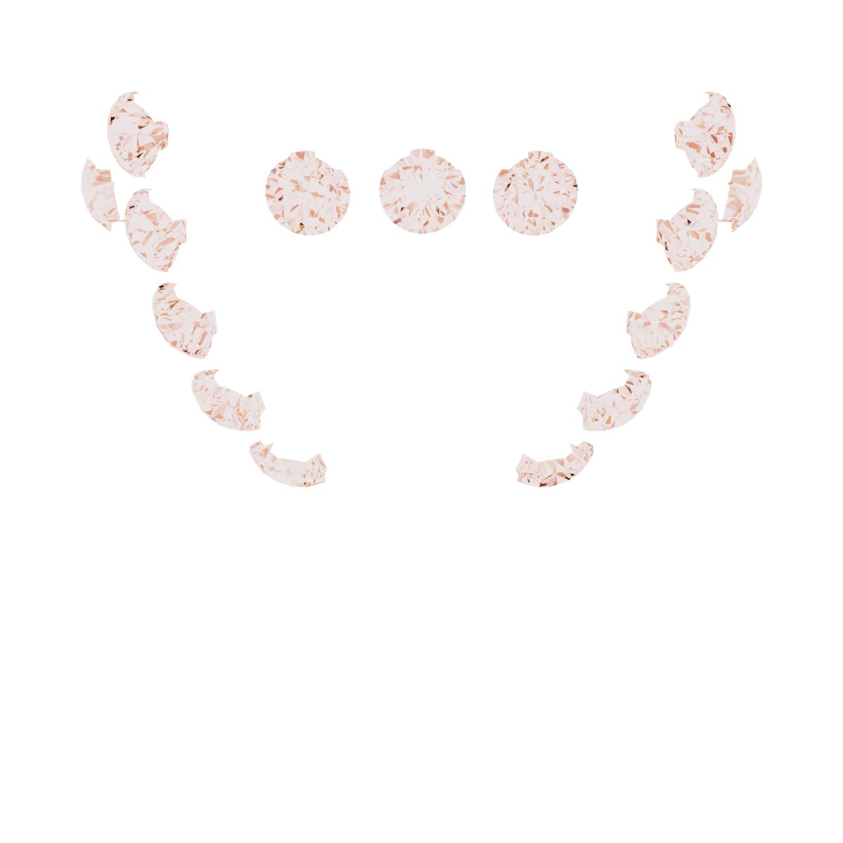 Hidden Halo-Style French-Set Peg Setting