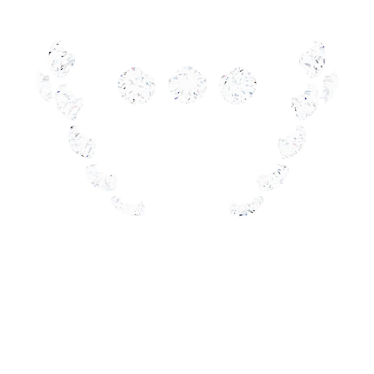Hidden Halo-Style French-Set Peg Setting