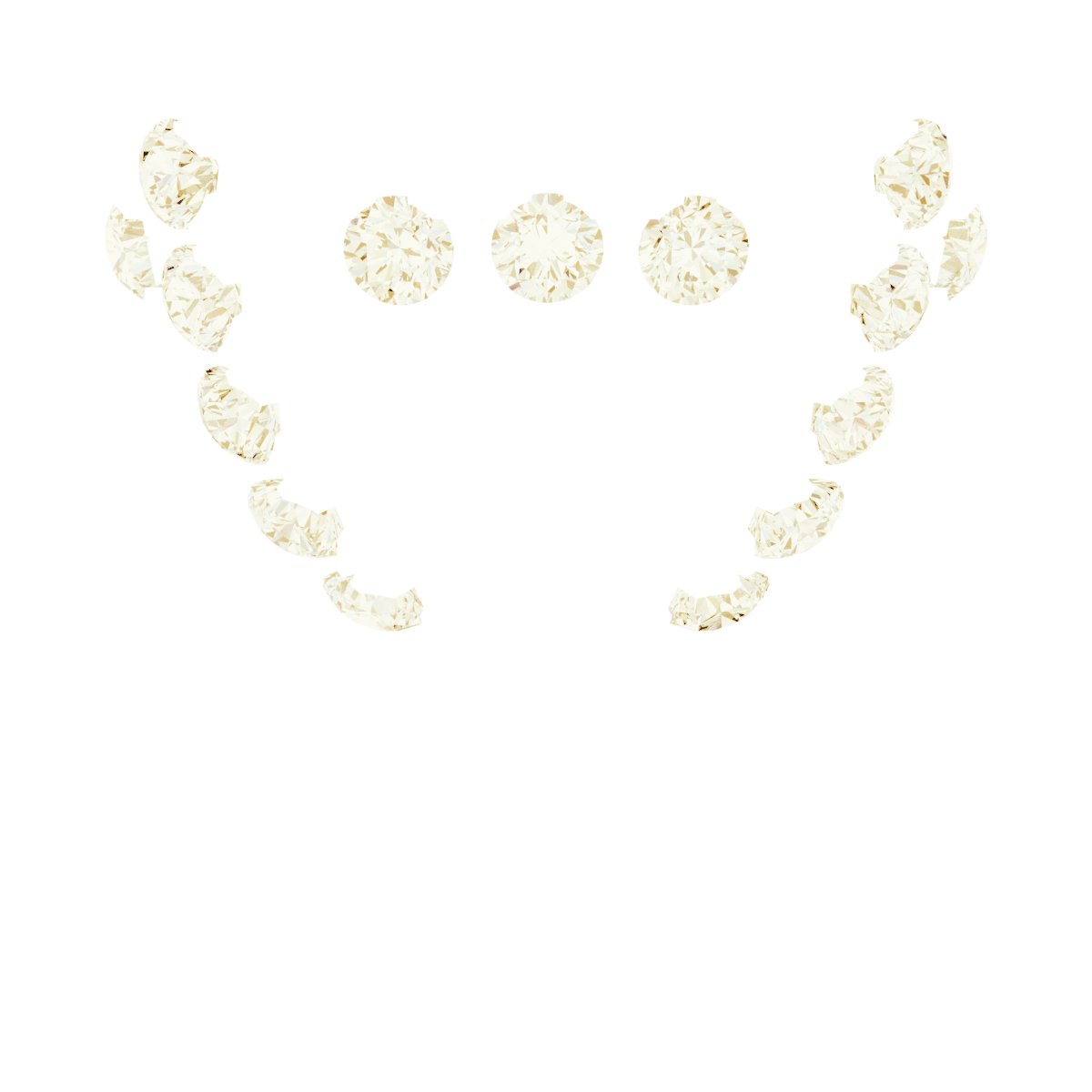 Hidden Halo-Style French-Set Peg Setting