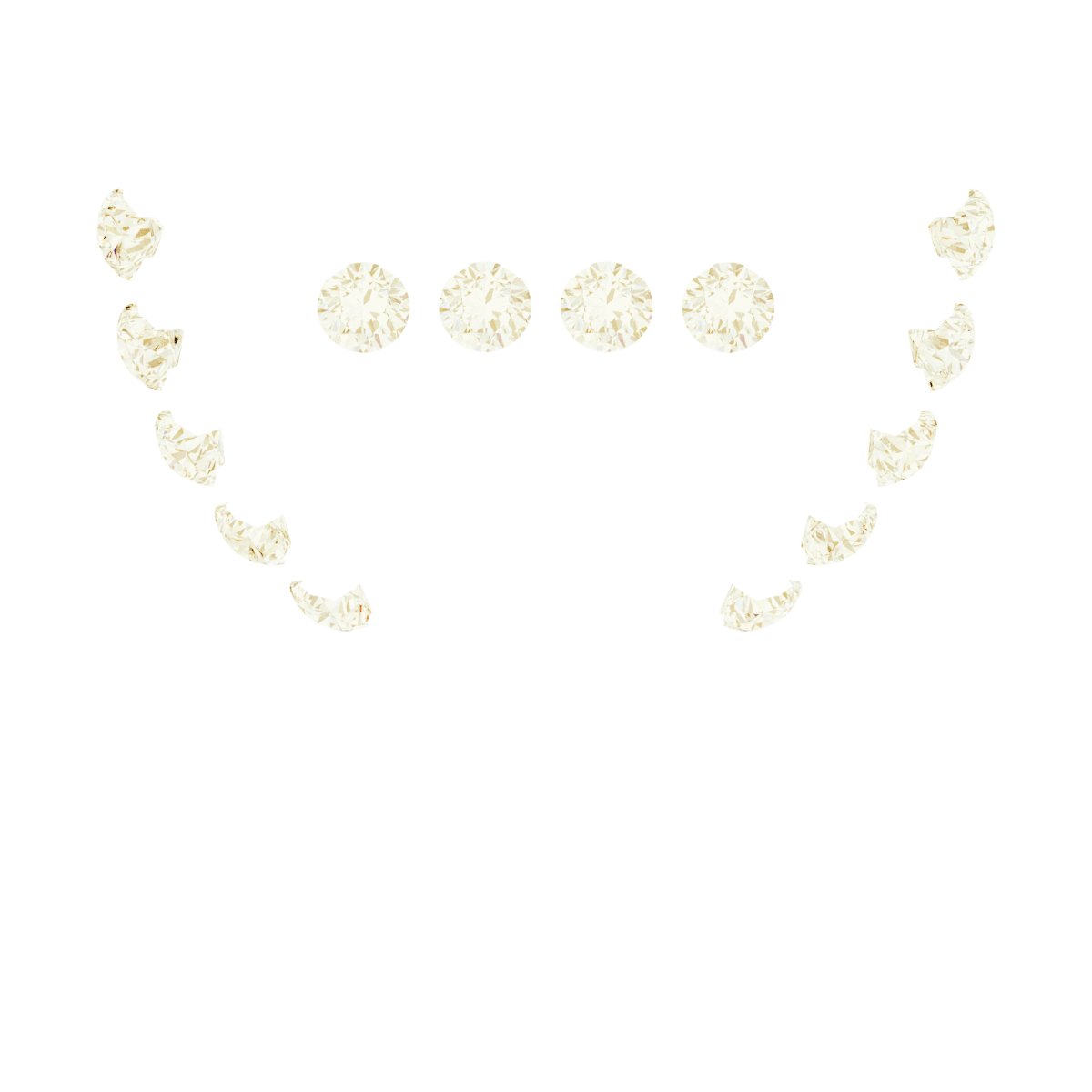 Hidden Halo-Style French-Set Peg Setting
