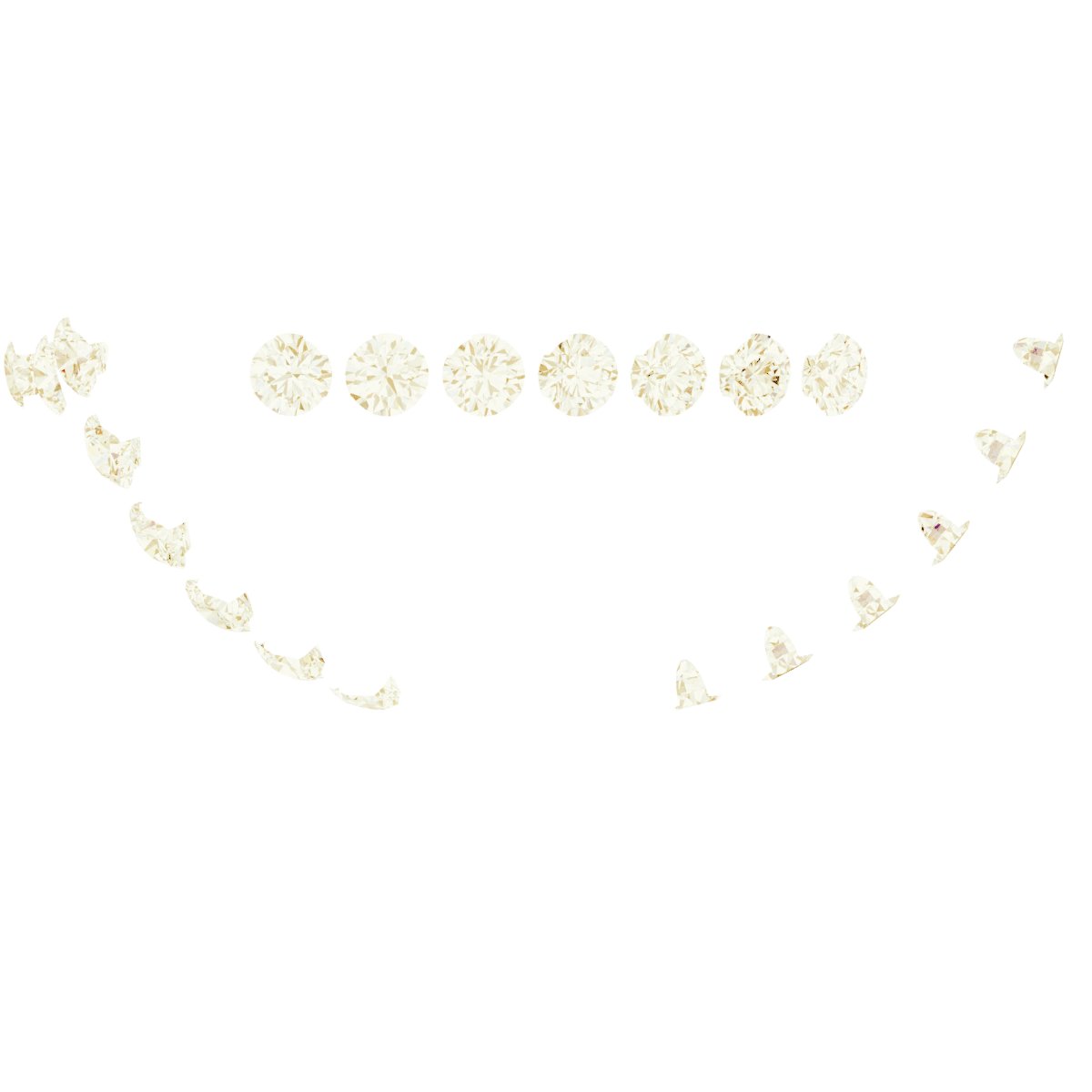 Hidden Halo-Style French-Set Peg Setting