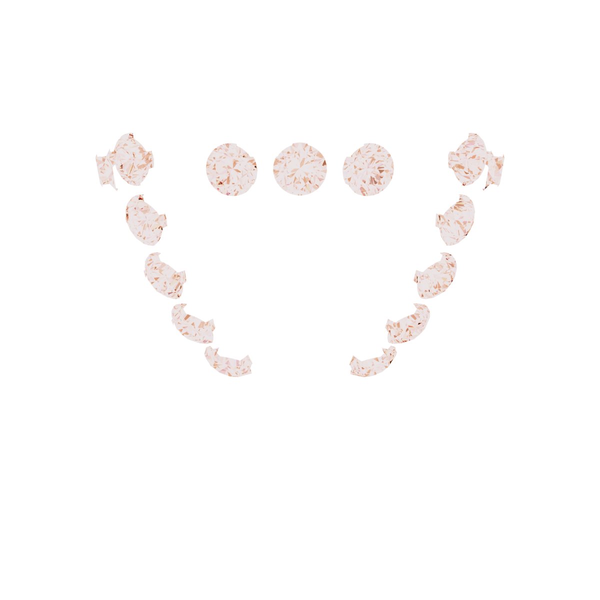 Hidden Halo-Style French-Set Peg Setting