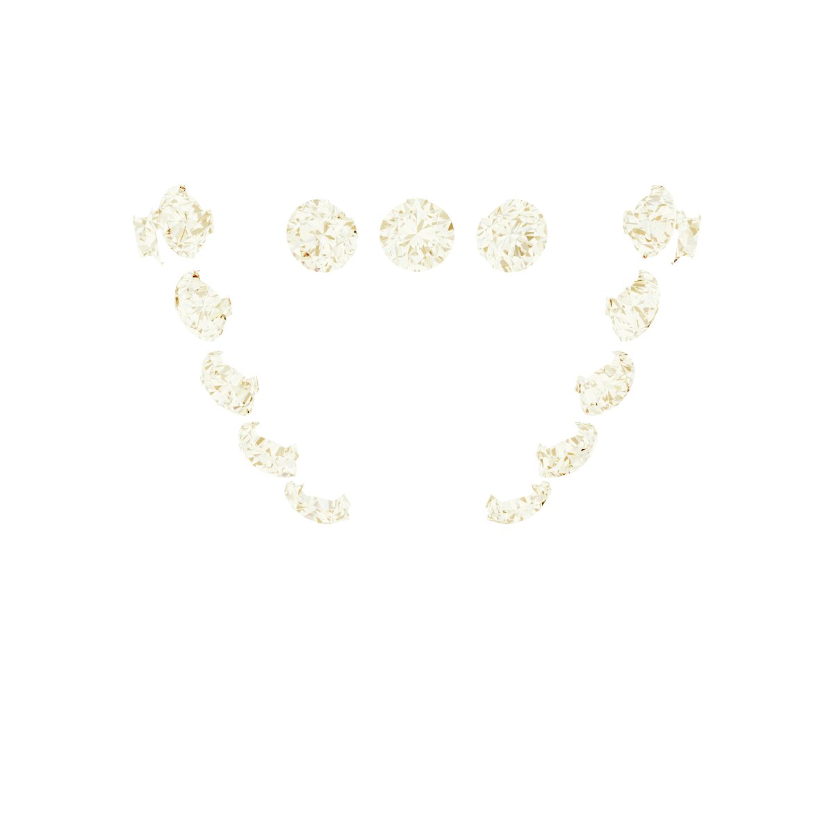 Hidden Halo-Style French-Set Peg Setting