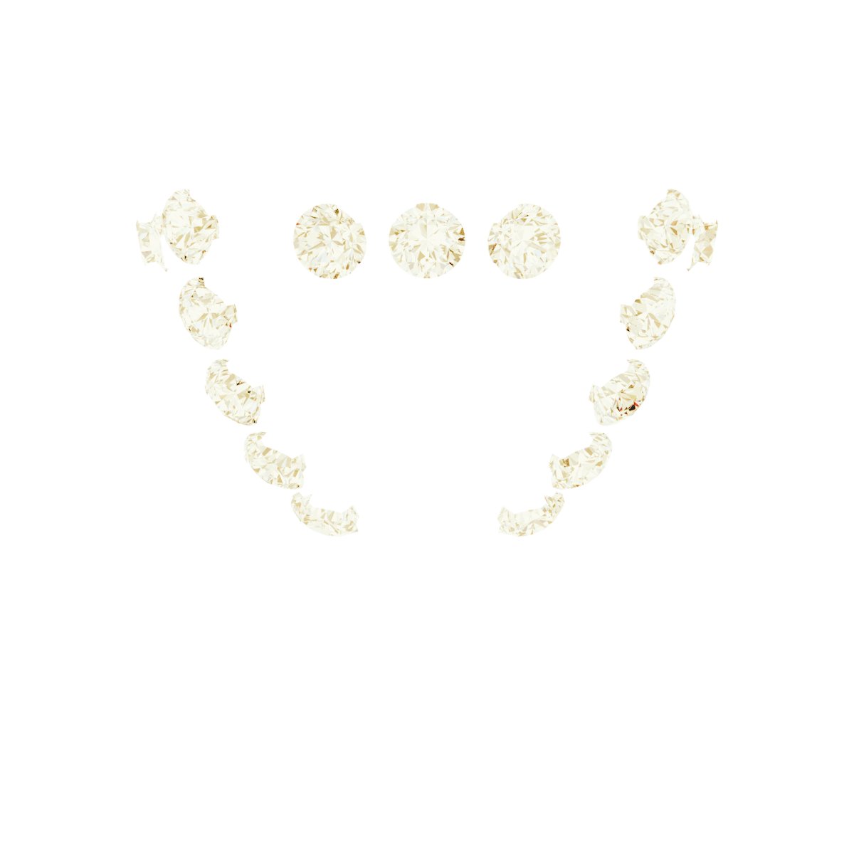 Hidden Halo-Style French-Set Peg Setting