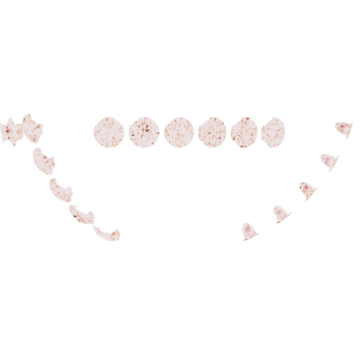 Hidden Halo-Style French-Set Peg Setting