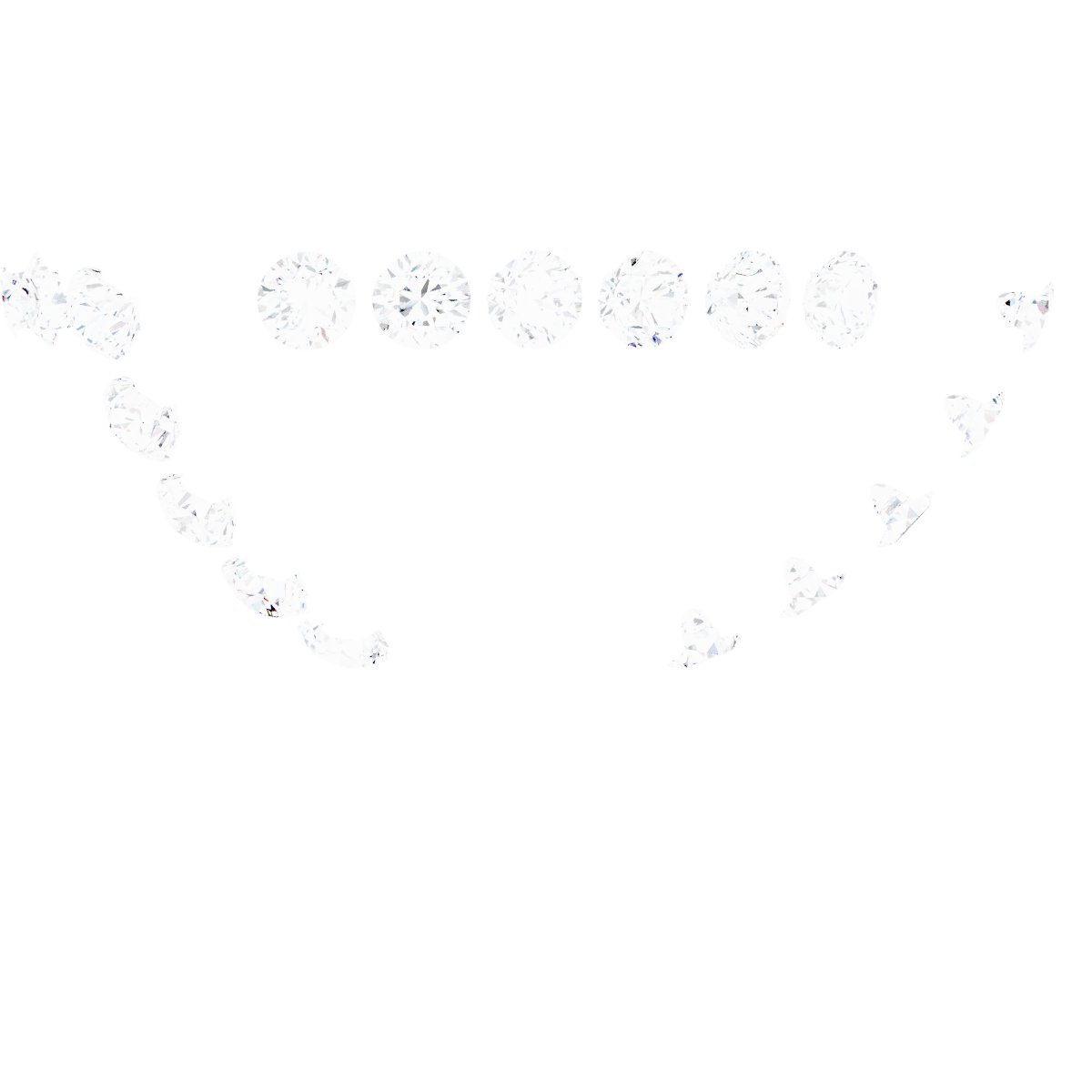 Hidden Halo-Style French-Set Peg Setting