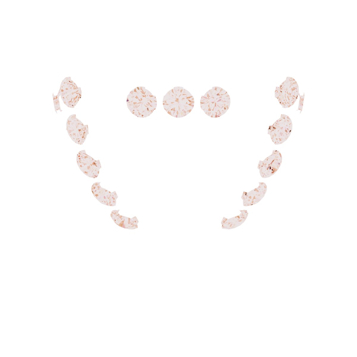 Hidden Halo-Style French-Set Peg Setting