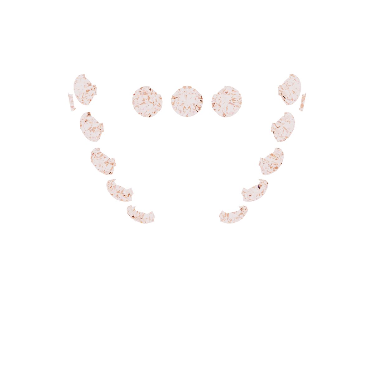 Hidden Halo-Style French-Set Peg Setting