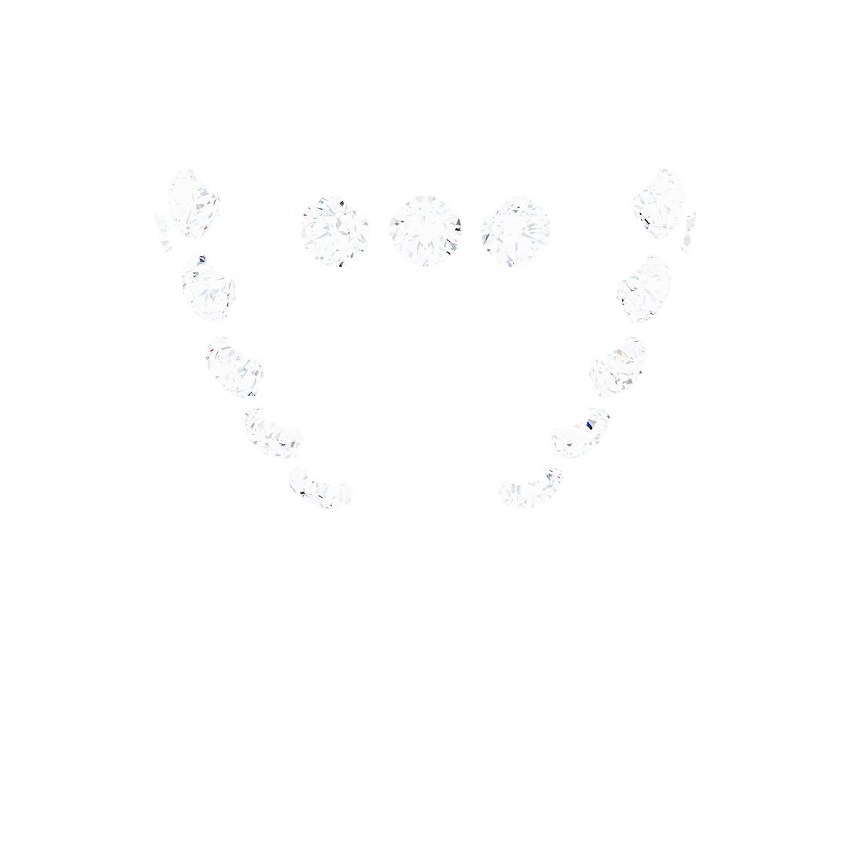 Hidden Halo-Style French-Set Peg Setting
