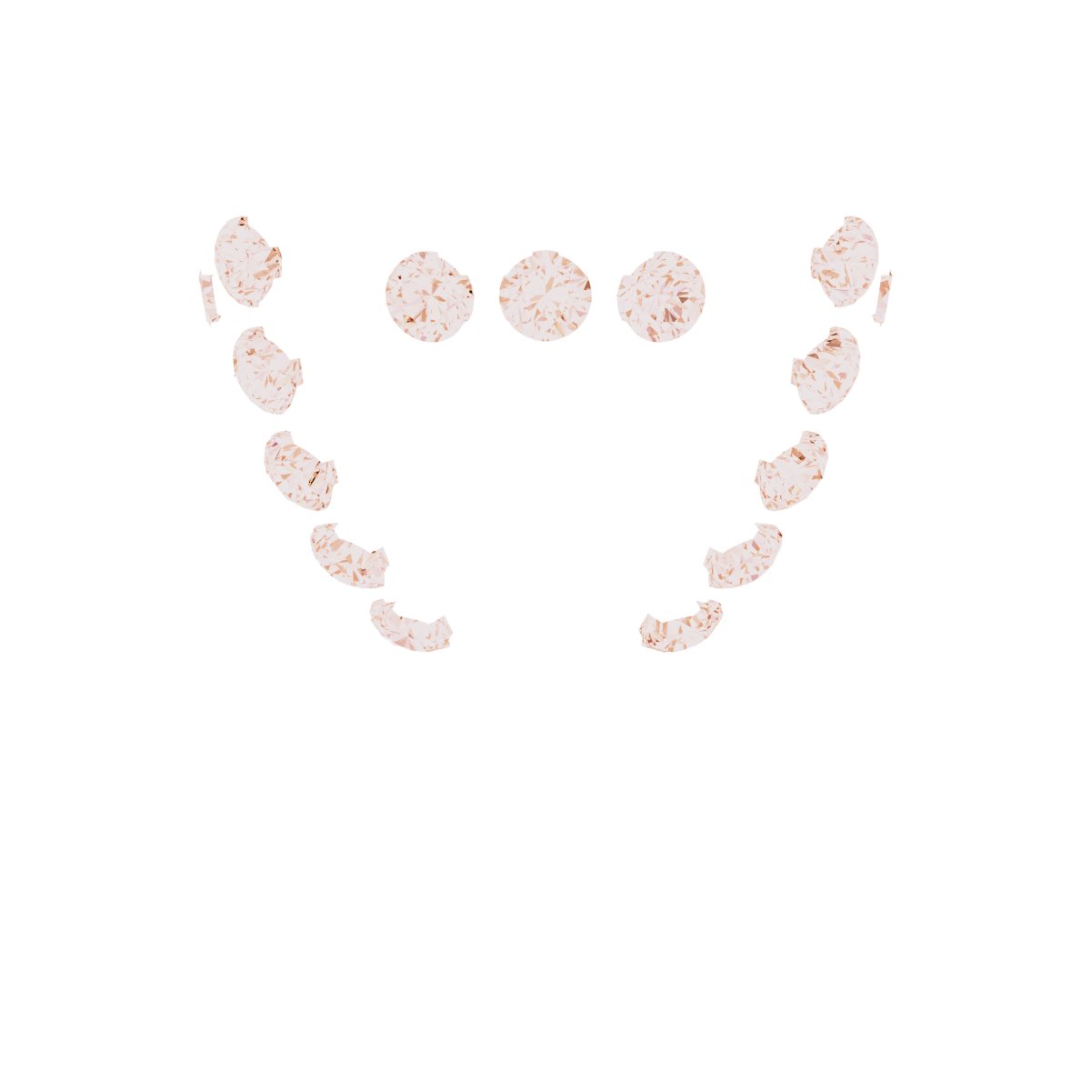 Hidden Halo-Style French-Set Peg Setting
