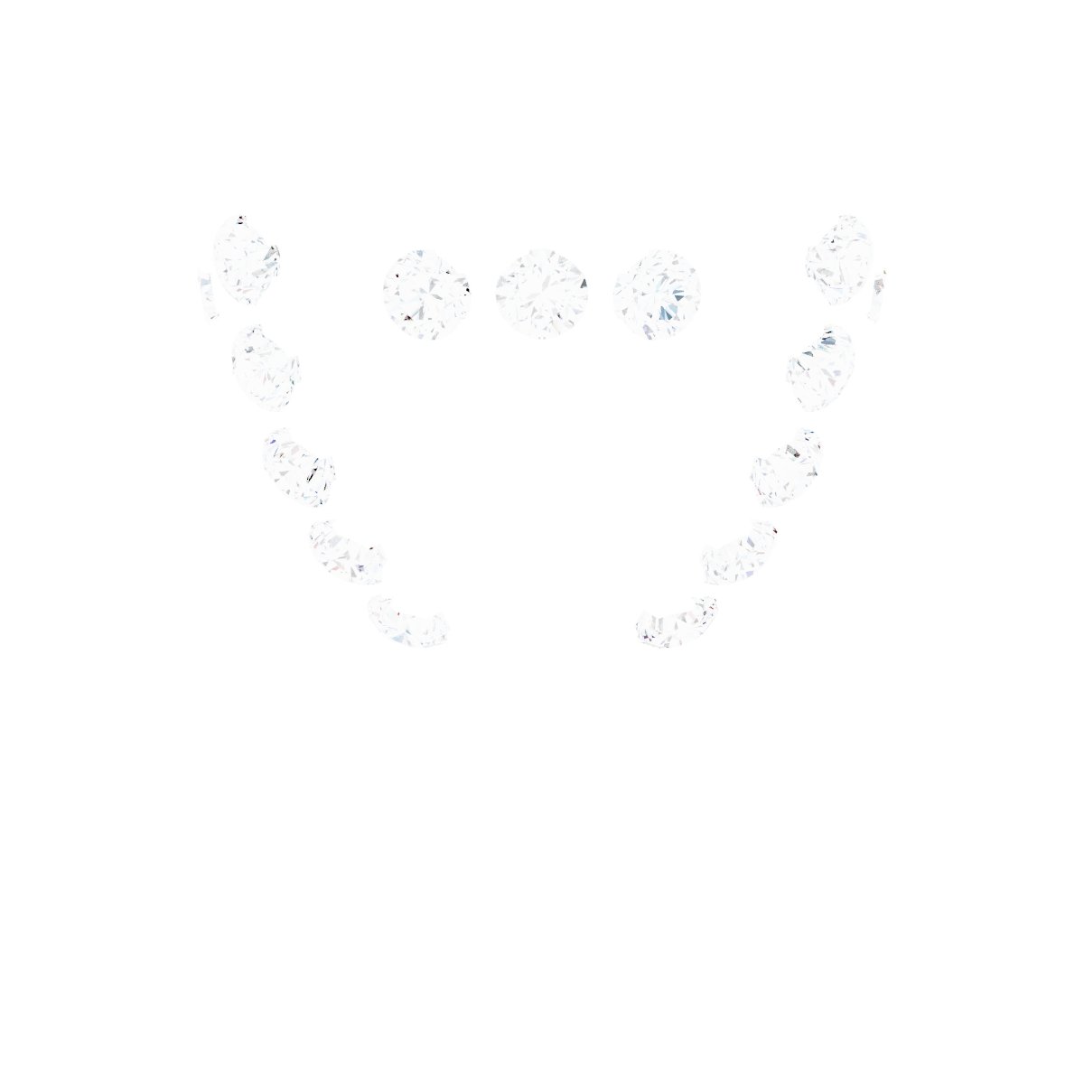 Hidden Halo-Style French-Set Peg Setting