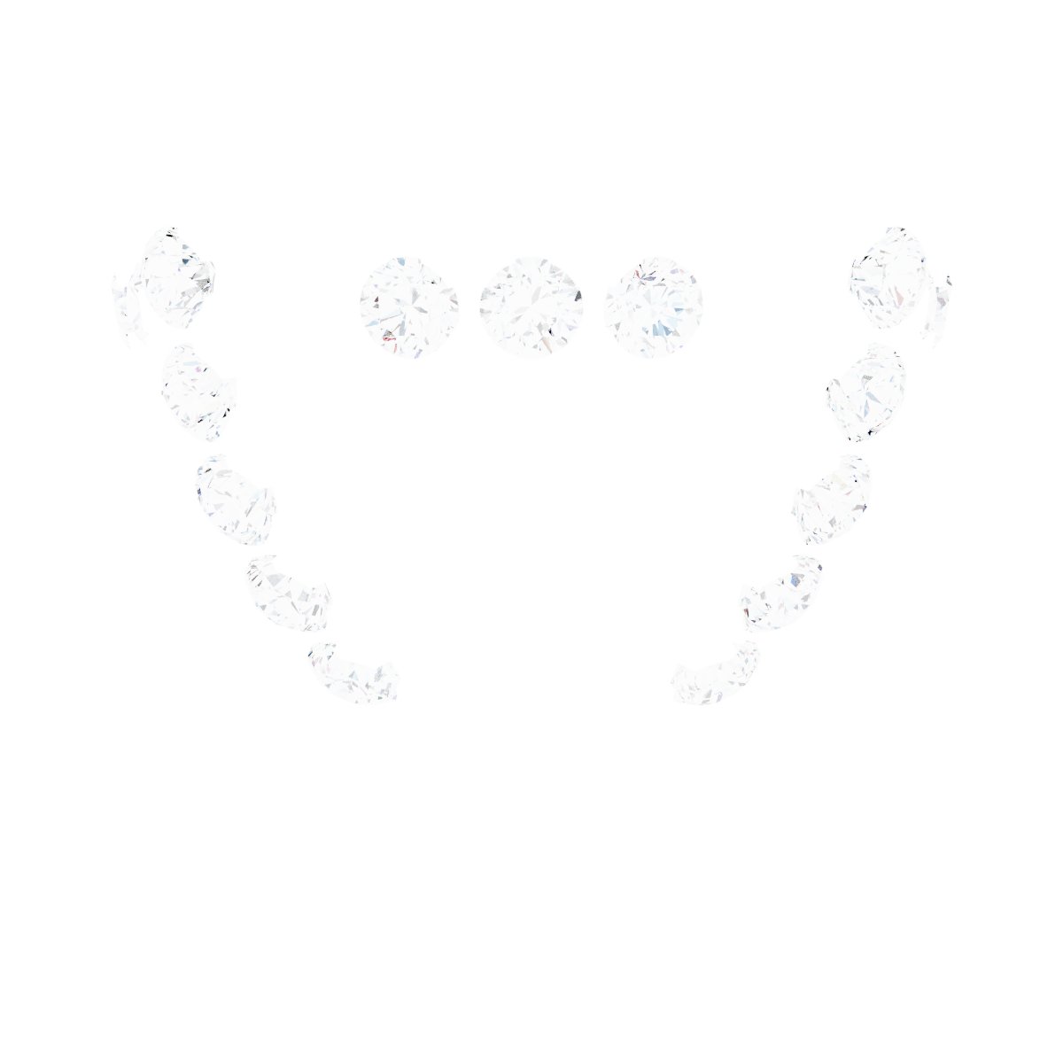 Hidden Halo-Style French-Set Peg Setting