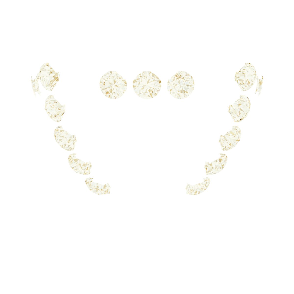 Hidden Halo-Style French-Set Peg Setting