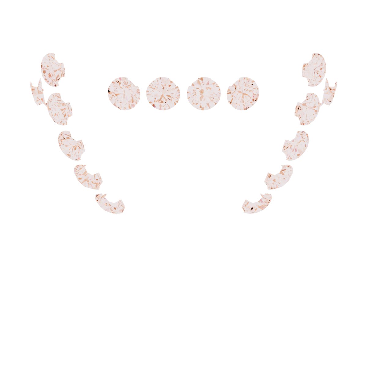 Hidden Halo-Style French-Set Peg Setting