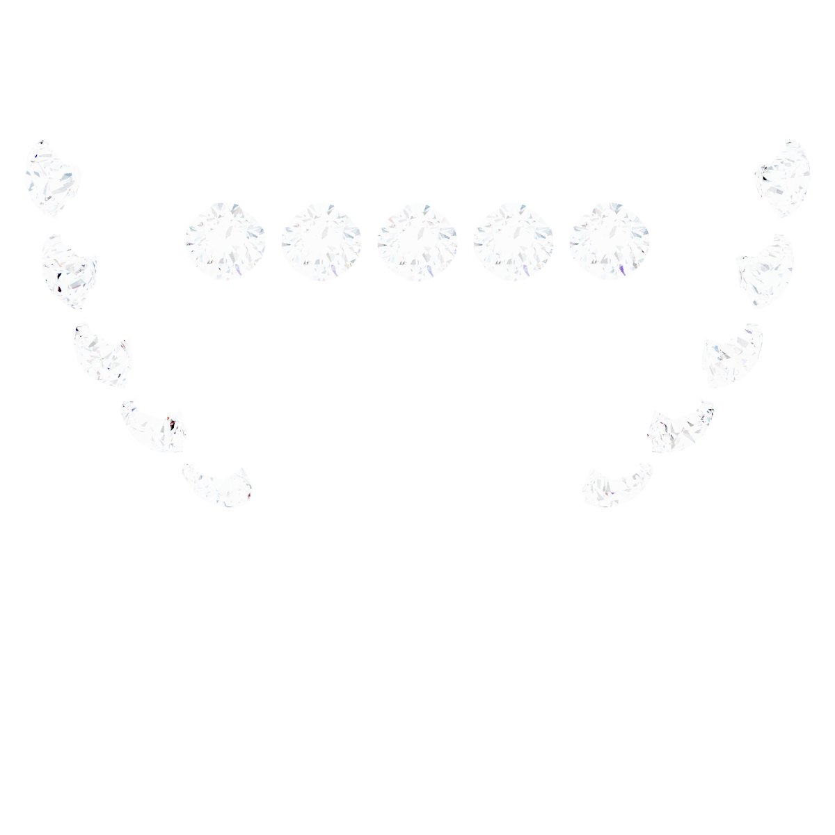 Hidden Halo-Style French-Set Peg Setting
