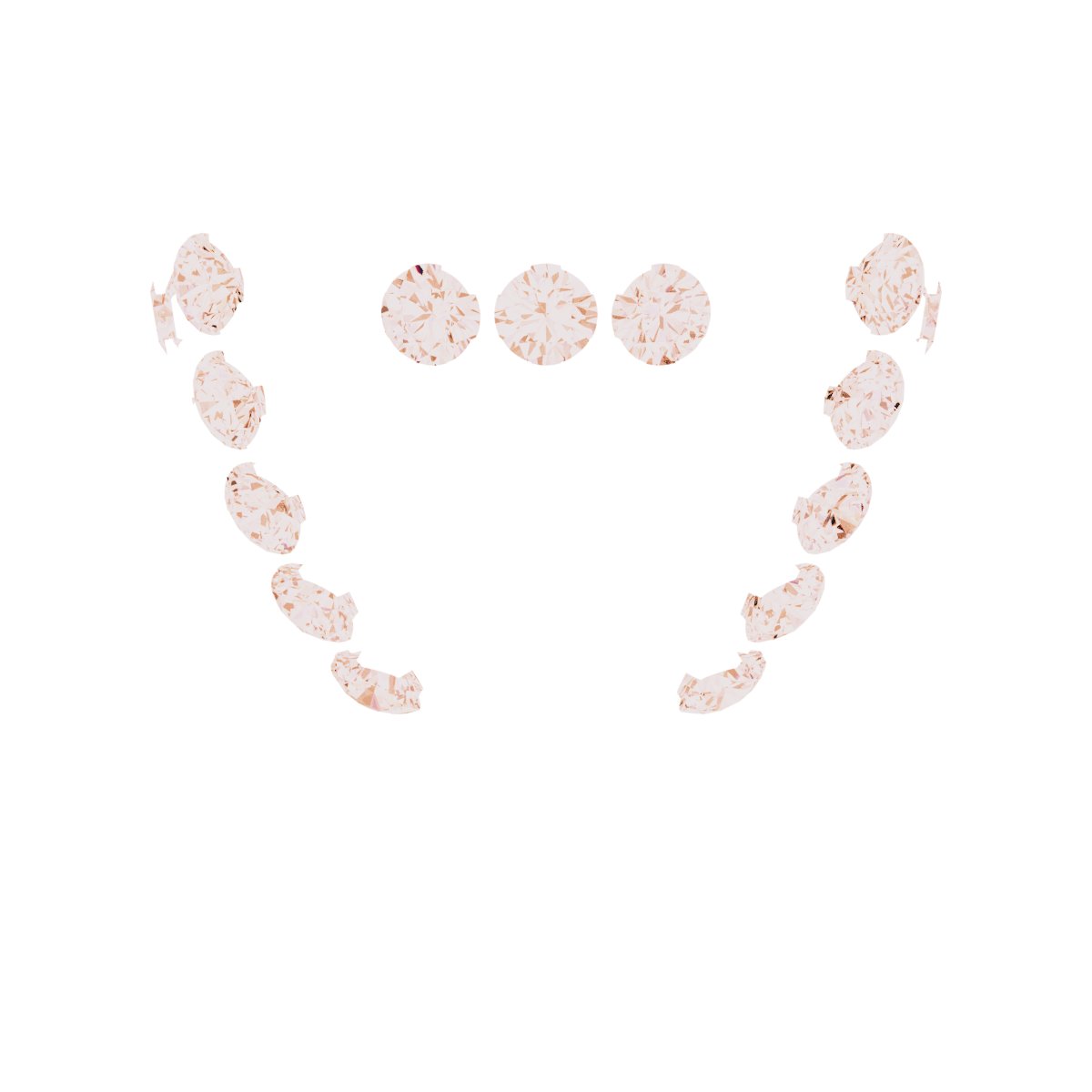 Hidden Halo-Style French-Set Peg Setting