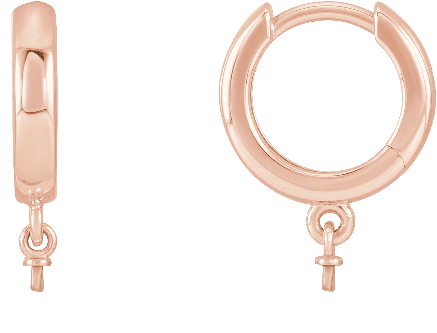 Pearl Hoop Earrings