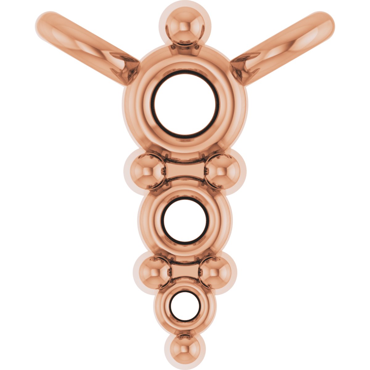 Accented Graduated Bar Necklace or Center