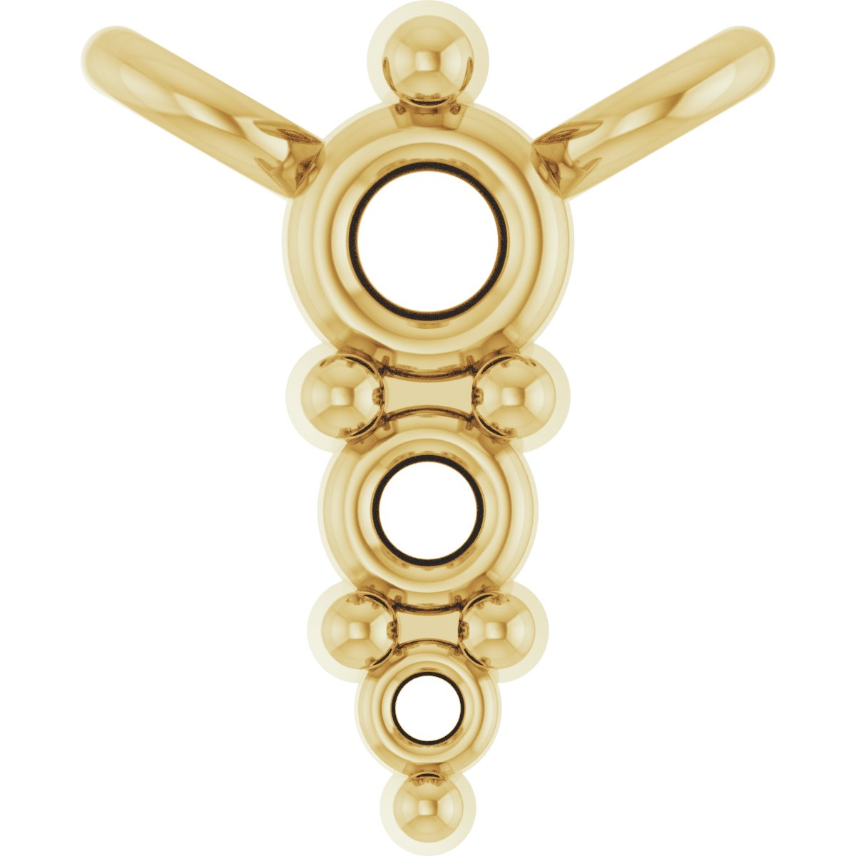 Accented Graduated Bar Necklace or Center