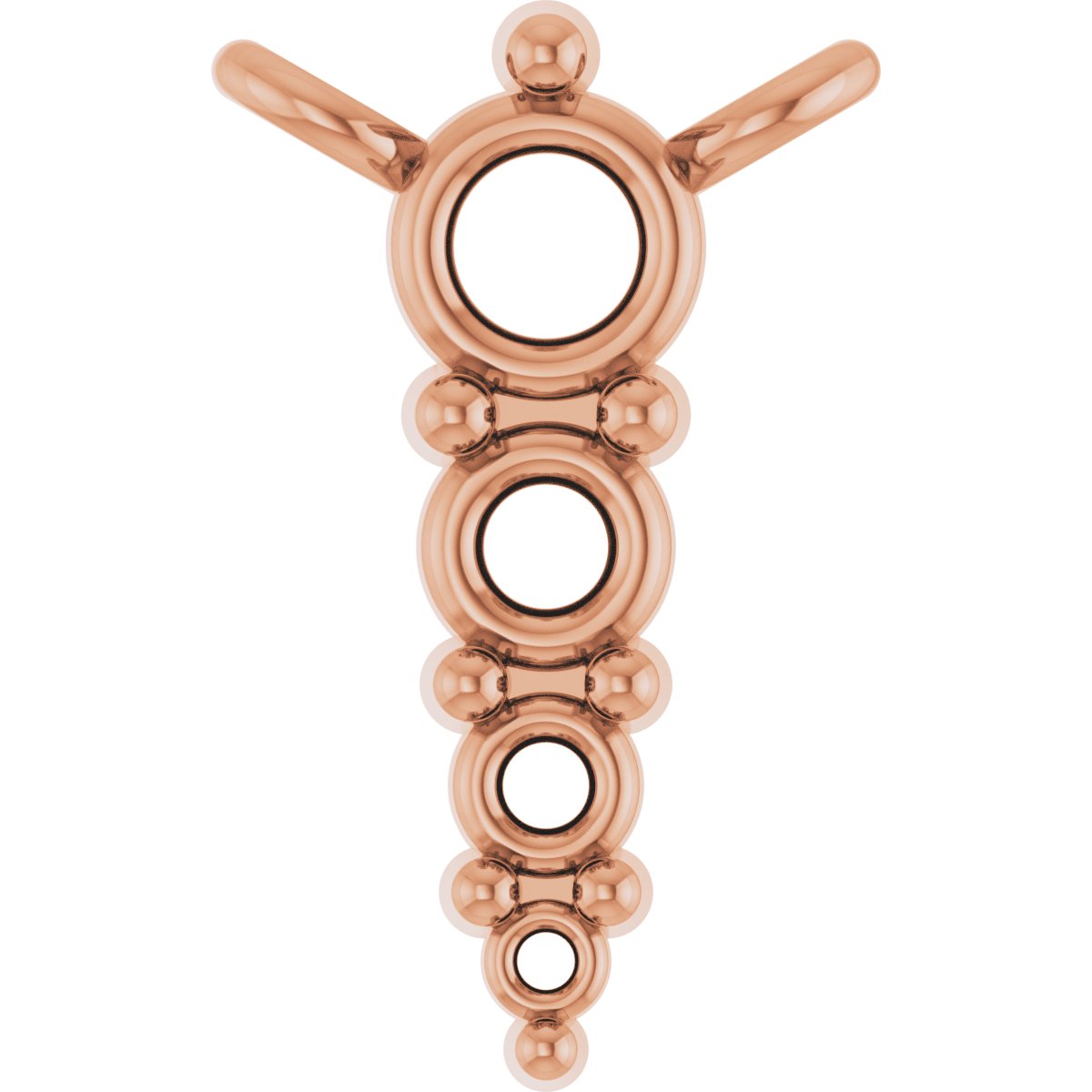 Accented Graduated Bar Necklace or Center