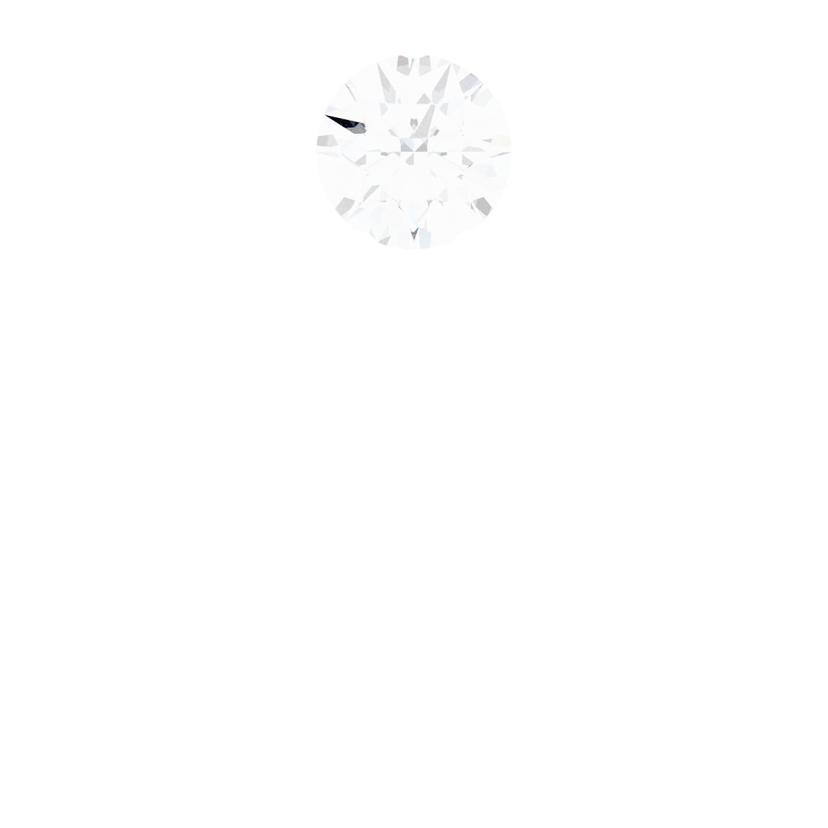 Platinum .125 CTW Lab Grown Diamond Graduated Necklace Center Ref 22428304