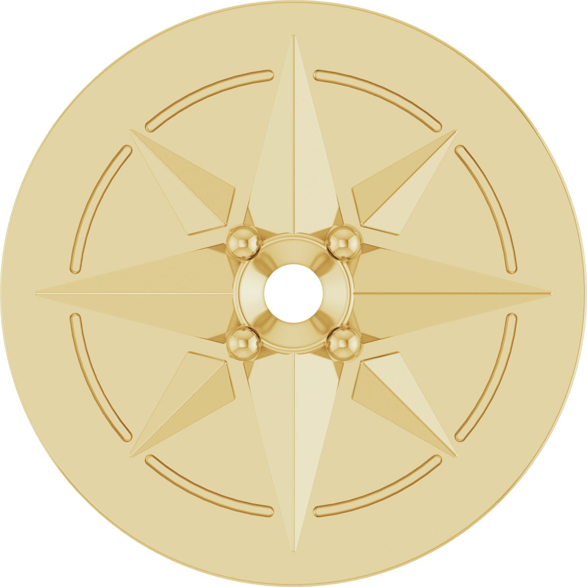 Accented Compass Trim