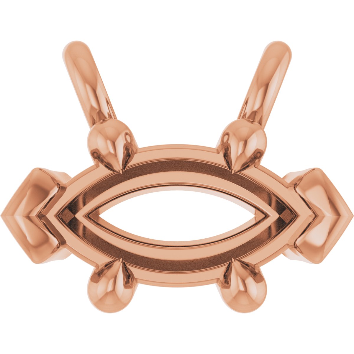 Claw-Prong Solitaire Necklace Center