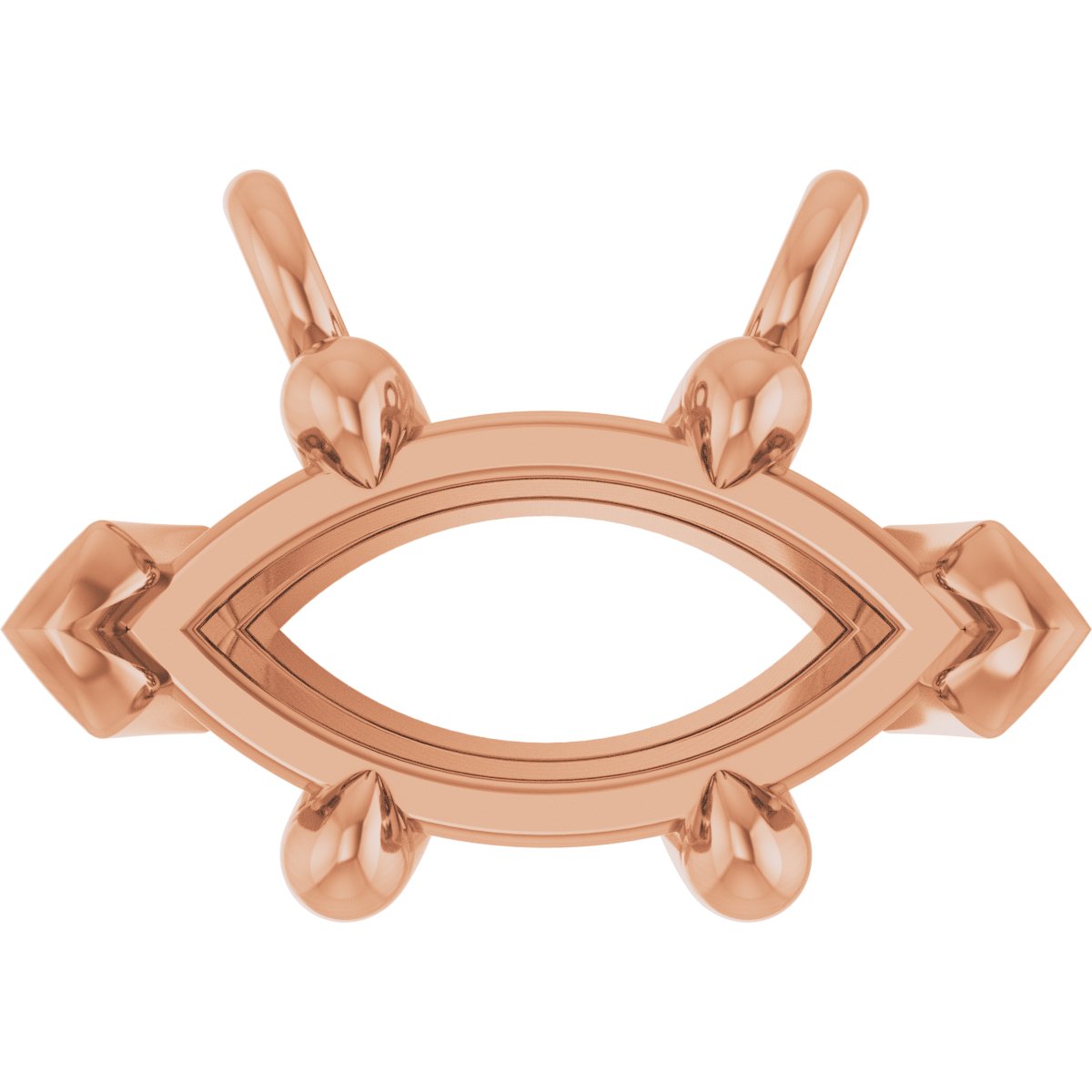 Claw-Prong Solitaire Necklace Center