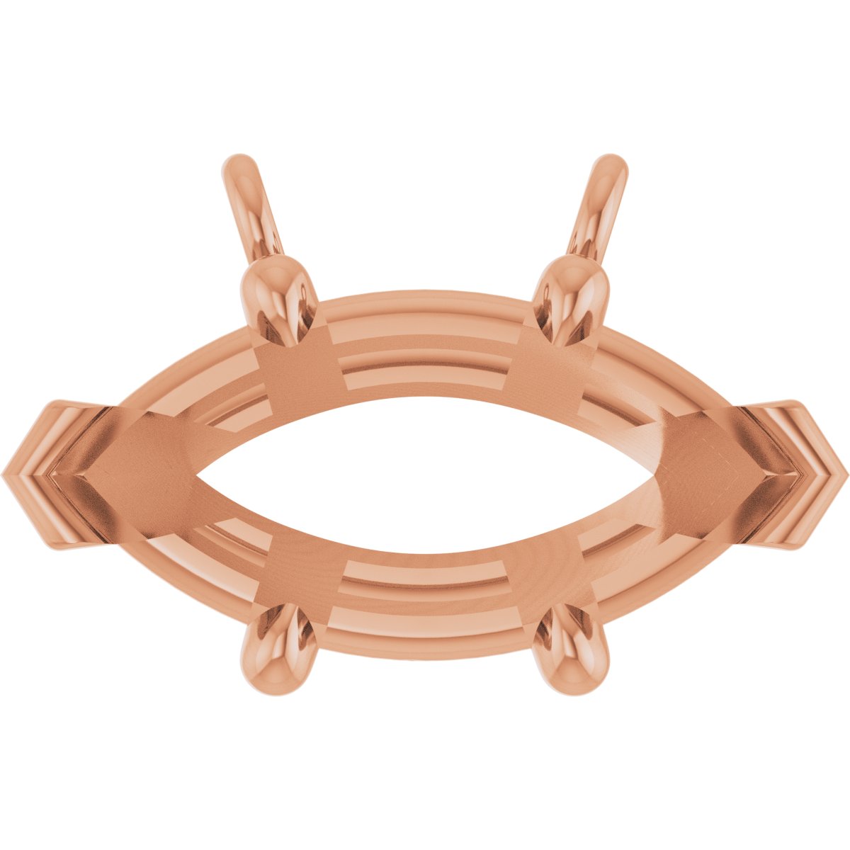 Claw-Prong Solitaire Necklace Center