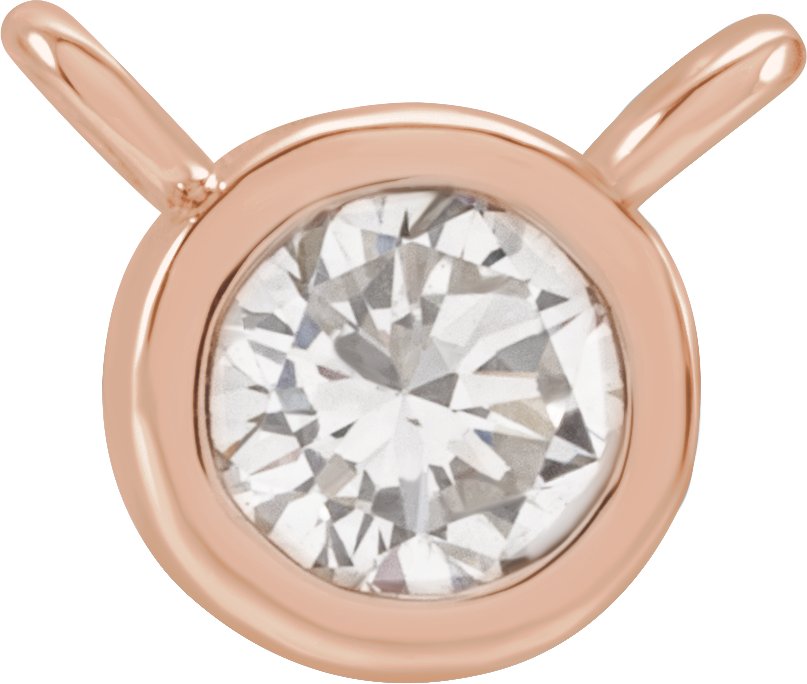 Bezel-Set Necklace Center