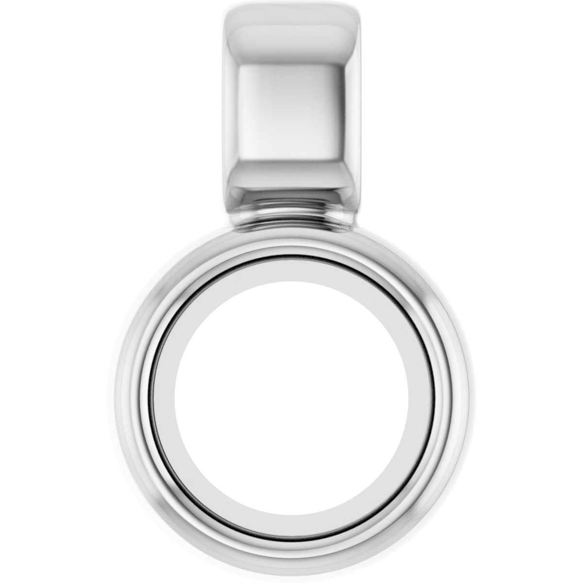 Bezel-Set  Necklace or Pendant