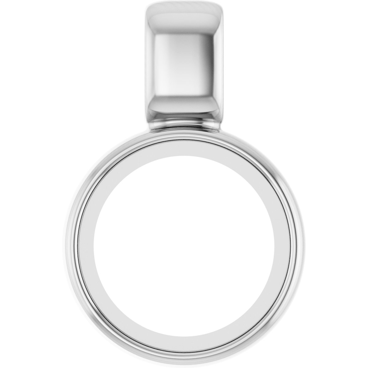 Bezel-Set  Necklace or Pendant