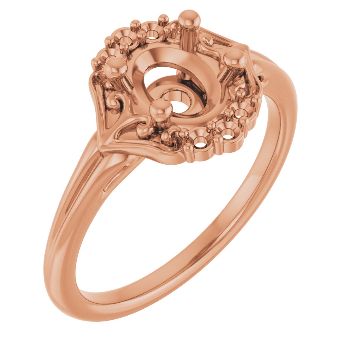 Accented Engagement Ring or Band