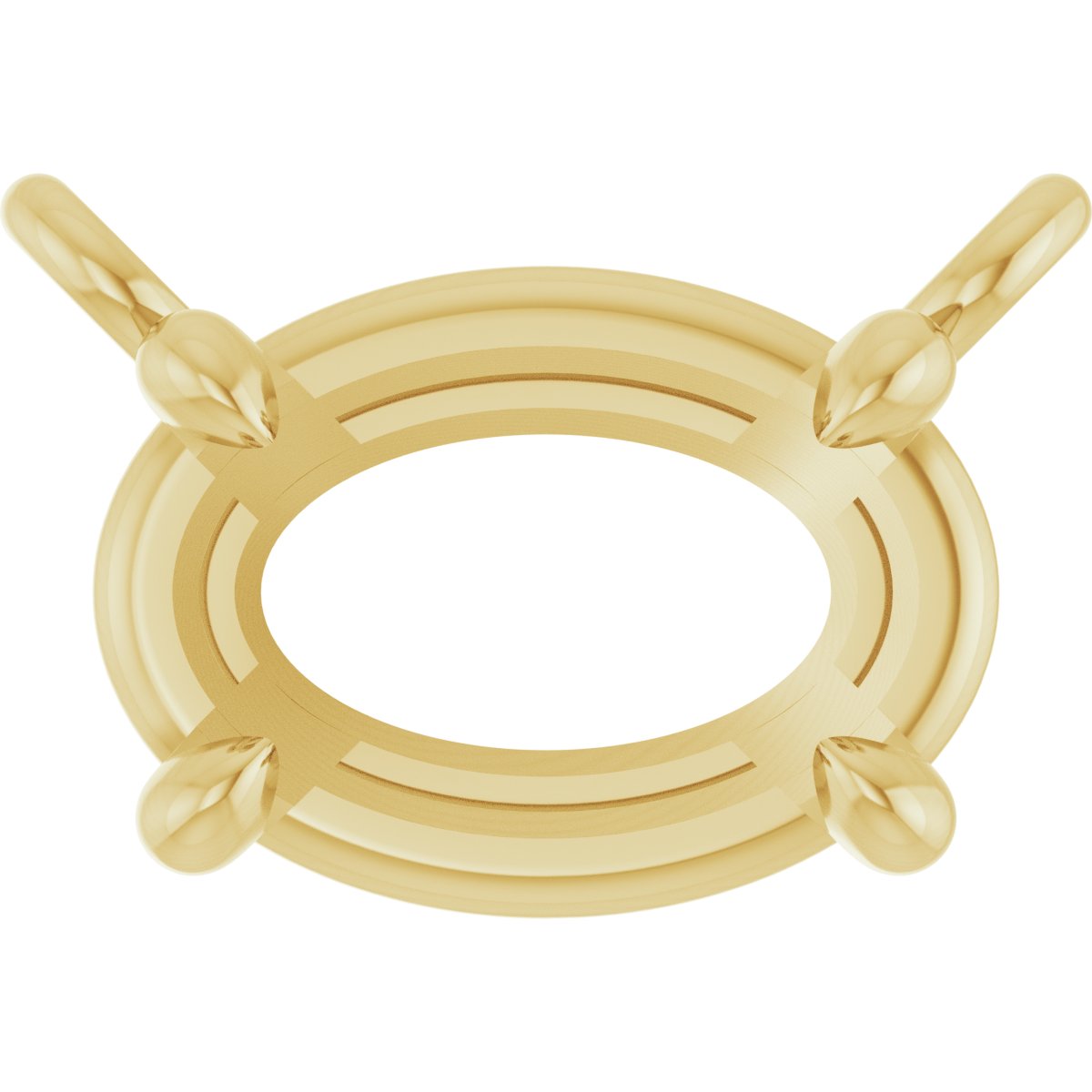 Claw-Prong Solitaire Necklace Center