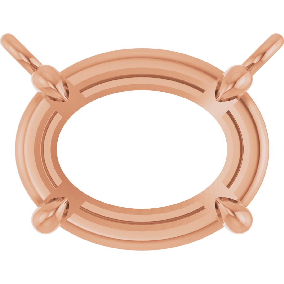 Claw-Prong Solitaire Necklace Center