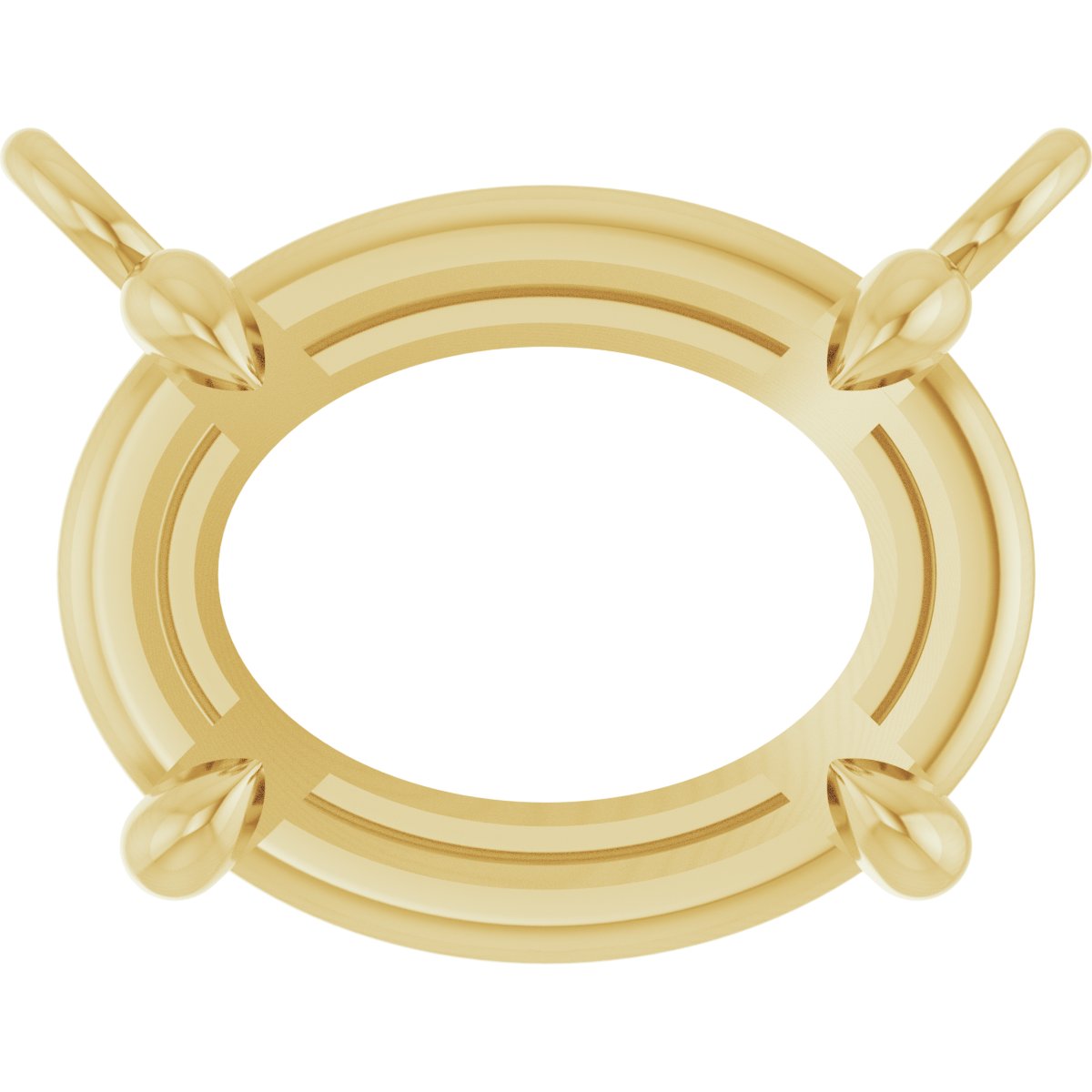 Claw-Prong Solitaire Necklace Center