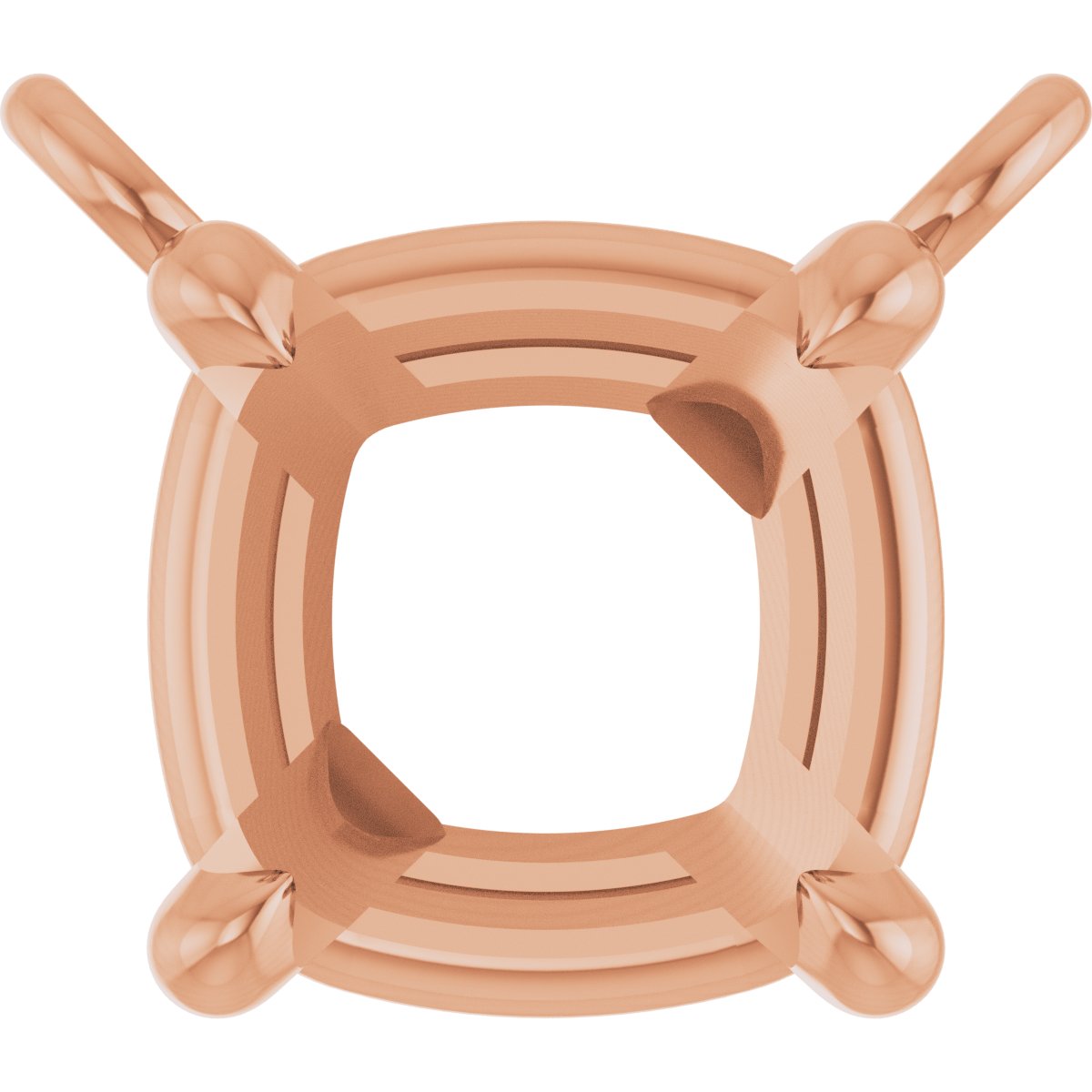 Claw-Prong Solitaire Necklace Center