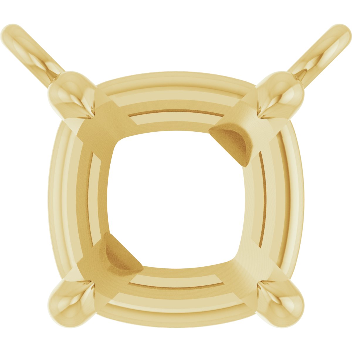 Claw-Prong Solitaire Necklace Center